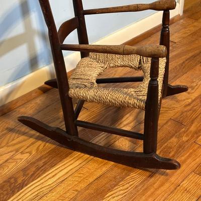 LOT 72A: Vintage Children’s Rocking Chairs