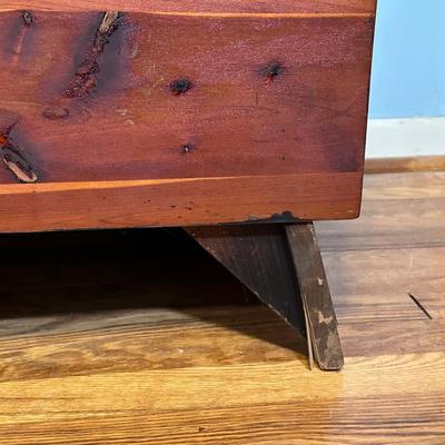 LOT 73A: Vintage Lane Cedar Hope Chest