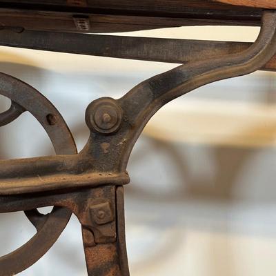 LOT 74A: Vintage Foot Pedal Powered Scroll Saw