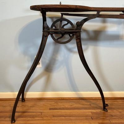 LOT 74A: Vintage Foot Pedal Powered Scroll Saw