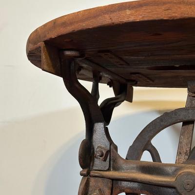 LOT 74A: Vintage Foot Pedal Powered Scroll Saw