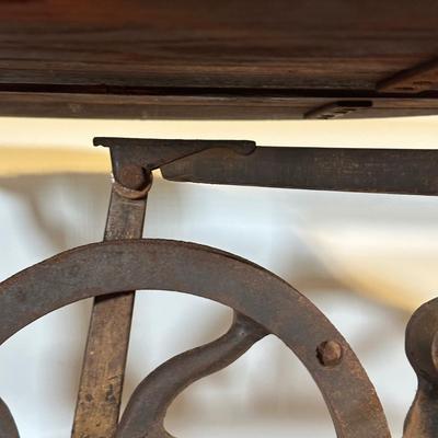 LOT 74A: Vintage Foot Pedal Powered Scroll Saw