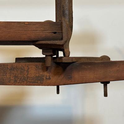 LOT 74A: Vintage Foot Pedal Powered Scroll Saw