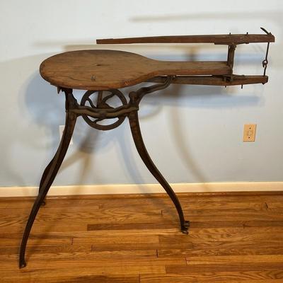 LOT 74A: Vintage Foot Pedal Powered Scroll Saw