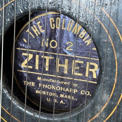 LOT 76A: Vintage Auto Harp (Zither) by Phonoharp Co