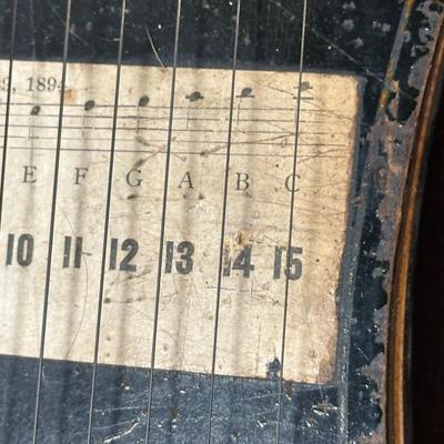 LOT 76A: Vintage Auto Harp (Zither) by Phonoharp Co