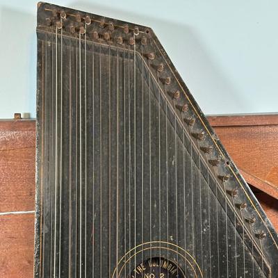 LOT 76A: Vintage Auto Harp (Zither) by Phonoharp Co