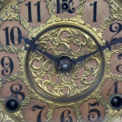 LOT 77A: Vintage W.M.L. Gilbert Clock Co. Astor Mantle Clock