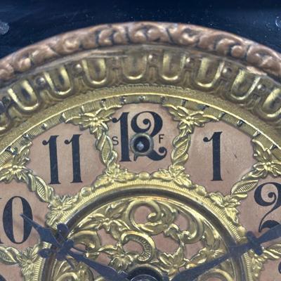 LOT 77A: Vintage W.M.L. Gilbert Clock Co. Astor Mantle Clock