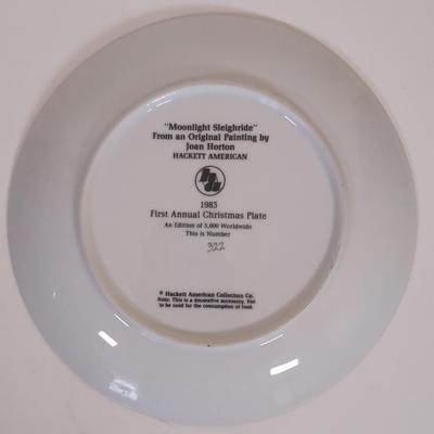 LOT 84D: Various Holiday Decor and Plates