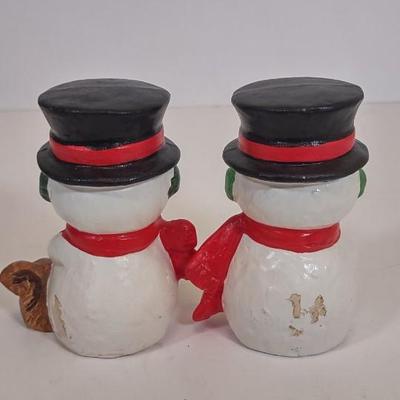LOT 85D: Various Snowmen Holiday Decor