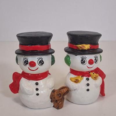LOT 85D: Various Snowmen Holiday Decor