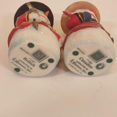 LOT 85D: Various Snowmen Holiday Decor