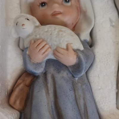 LOT 87D: Porcelain Sets: Nativity, Altar "Mice" and Elves