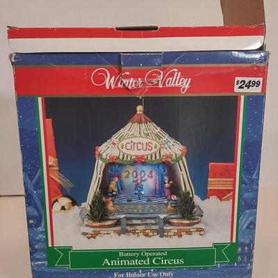 LOT 101D: Winter Valley Animated Circus and Holiday Ferris Wheel