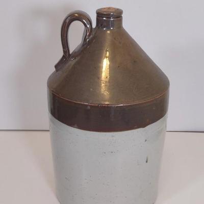 LOT 102 L: (3) Antique Kerr Stoneware 2 Gallon Crock/Whiskey Jug