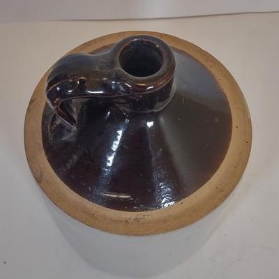 LOT 103L: (3) Antique Kerr Stoneware 2 Gallon Crock/Whiskey Jug