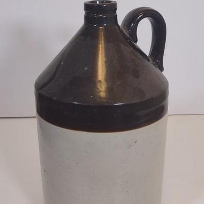 LOT 103L: (3) Antique Kerr Stoneware 2 Gallon Crock/Whiskey Jug