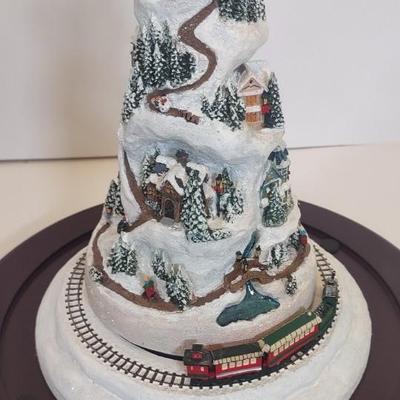 LOT 104D: Hawthorne Village Thomas Kinkaid "Holiday Reflections" Lighted Musical Tree