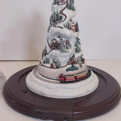 LOT 104D: Hawthorne Village Thomas Kinkaid "Holiday Reflections" Lighted Musical Tree