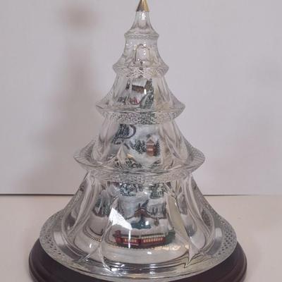 LOT 104D: Hawthorne Village Thomas Kinkaid "Holiday Reflections" Lighted Musical Tree