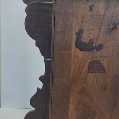 LOT 106 D: Oak Gilbert Kitchen Clock