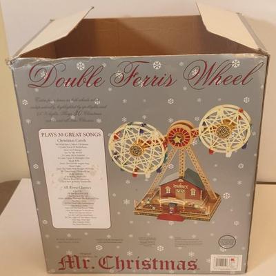 LOT 107D: Mr Christmas Double Ferris Wheel