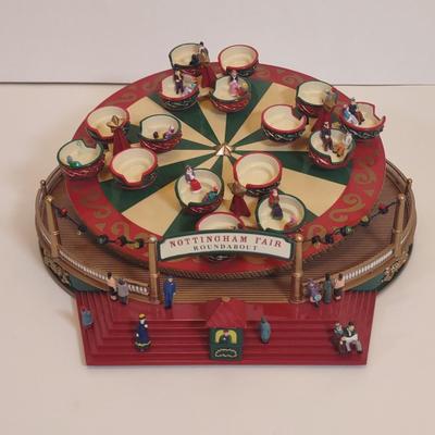 LOT 116D: Mr Christmas Spinning Tea Cups