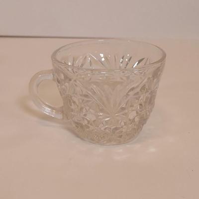 LOT 118D: Christmas Ornaments with Punch Bowl and Cups (7)