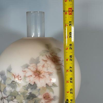 LOT 121L: Vintage Brass & Marble Table Lamp