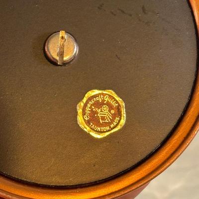 LOT 125A: Vintage Copper & Brass Candle Holders