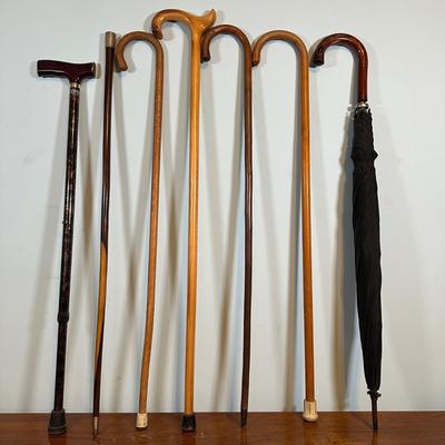LOT 130B: Vintage Canes/Walking Sticks