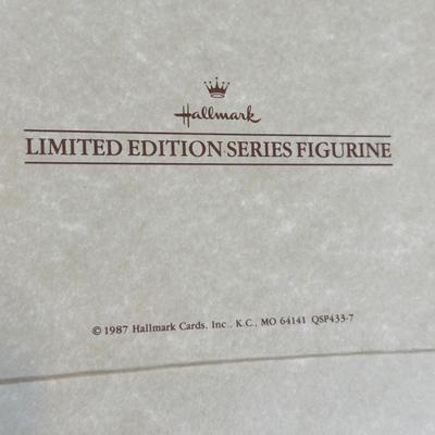 LOT 137B: Hallmark Gold Crown Collectible Figurine Collection