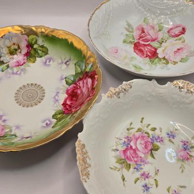 LOT 145L: Ten Flowered Serving Bowls Just in Time for Spring!