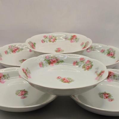 LOT 146L: Carlsbad Salad Bowls and Dessert Plates