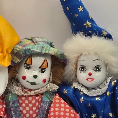 LOT 153L: Stop Clowning Around! Various Styles and Sizes of Clowns