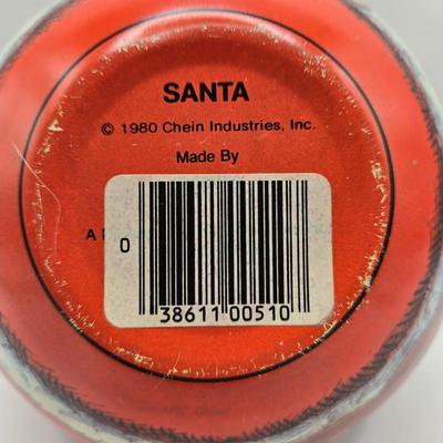 LOT 157L: Dakin Dream Pets Reindeer Pair, Vintage Cheinco Roly Poly Santa Claus, Roly Poly Plastic Santa, 1950s Poseable Elf, Boy That...