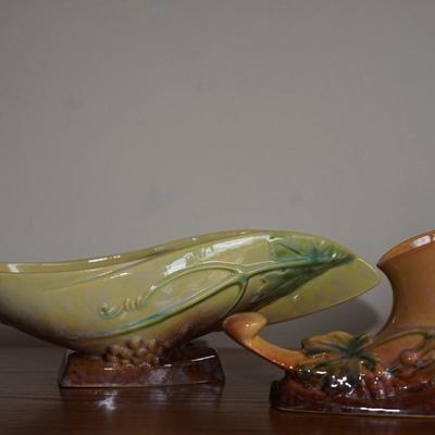 ROSEVILLE WINCRAFT CORNUCOPIA's TWO 221-8" 8 AND 228-12"