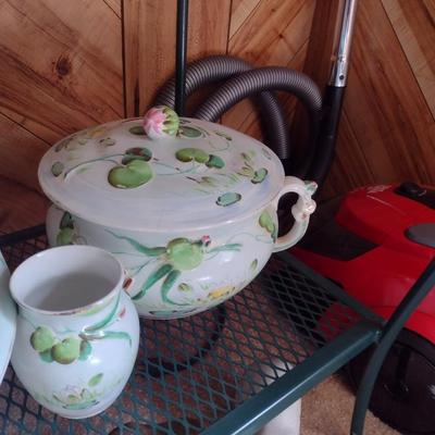 Antique Pot and Pitcher