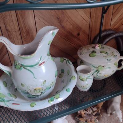 Antique Pot and Pitcher