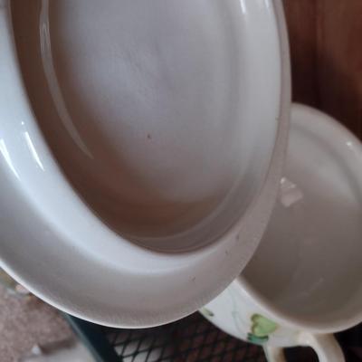 Antique Pot and Pitcher
