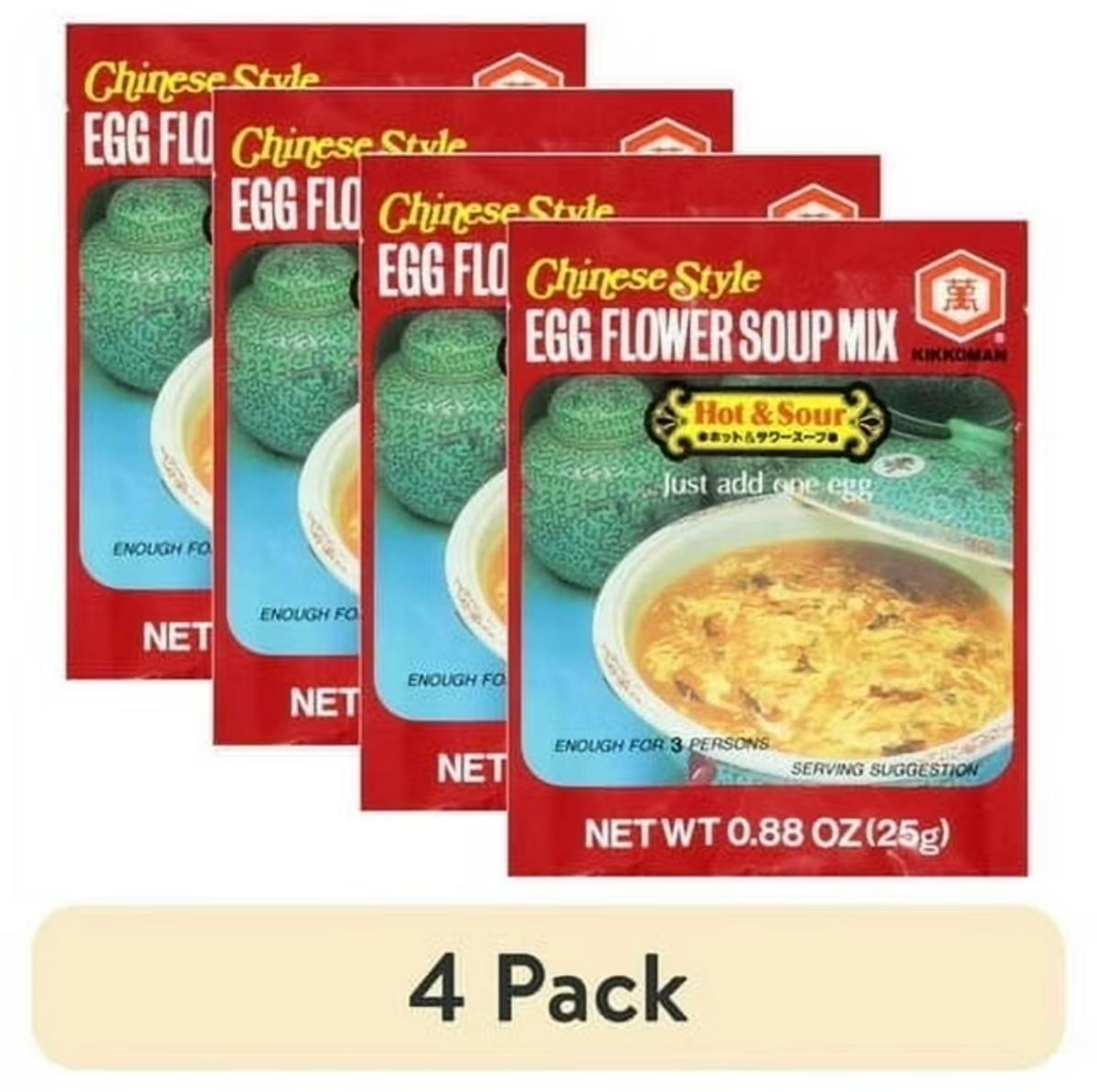 Kikkoman Egg Flwr Spicey Veg (12x1.1OZ )