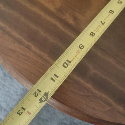 Demilune Wood Table