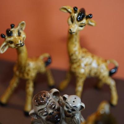CERAMIC ARTS STUDIO ZOO ANIMAL GROUPING. A RARE FIND