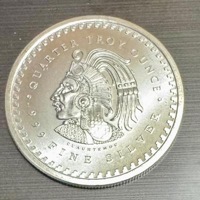 1/4 ounce oh .999 Silver