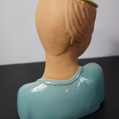 CATALINA POTTERY OF CALIFORNIA 1940'S HEAD VASE
