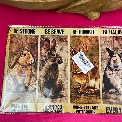 Lot H 905 Rustic Happy Easter Decor