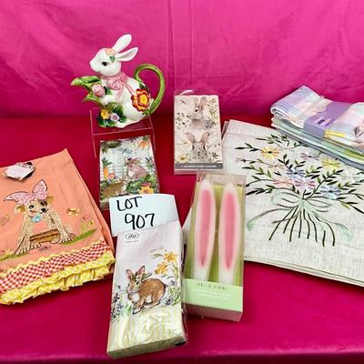 Lot H 907 Easter Bunny Tea Party Lot