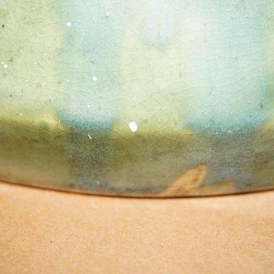 BEAUTIFUL ROSEVILLE "VISTA" PATTERN 1920'S JARDINERE AND PEDESTAL