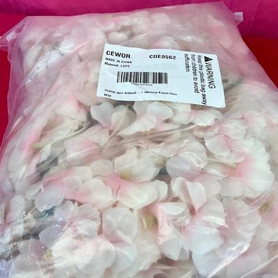 Lot I 918 Cherry Blossom Wreath & Garland Lot